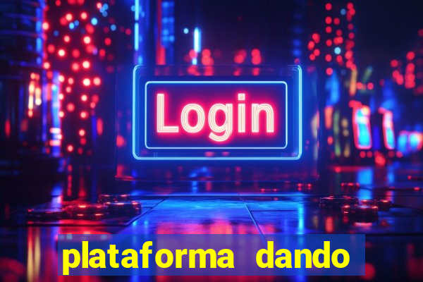 plataforma dando bonus de cadastro